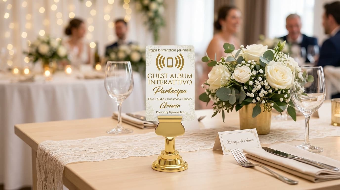 Placca NFC sui tavoli